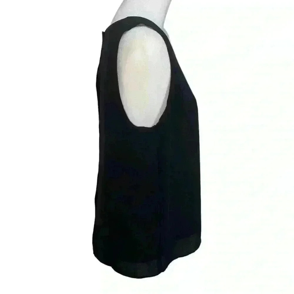 Banana Republic Cropped Ecovero Button Back Top - Picture 5 of 9